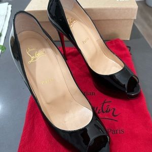 Christian Louboutin New Very Prive 120 Black Size 40